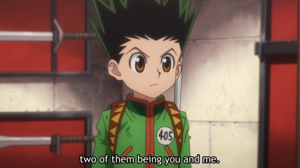 Hunterxanimefan's tweet photo. In other words, if you're not Gon please begone ✌️

#Hunterxhunter #anime #hxh #killua https://t.co/vpwNYjLi5j