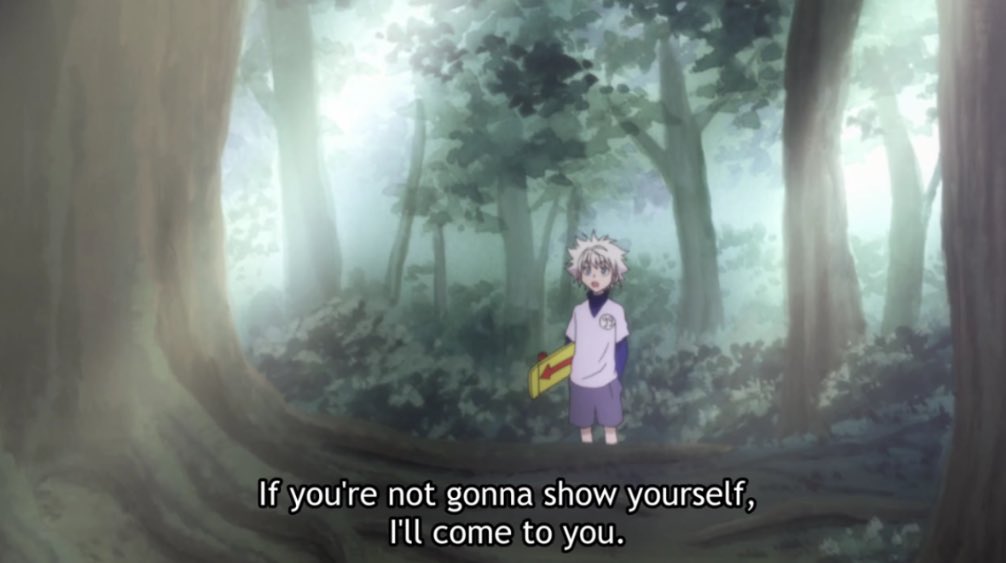 Hunterxanimefan's tweet photo. Could he be any more cocky 😂😂

#HunterxHunter #anime #killua #hxh https://t.co/dDufzfJhVG