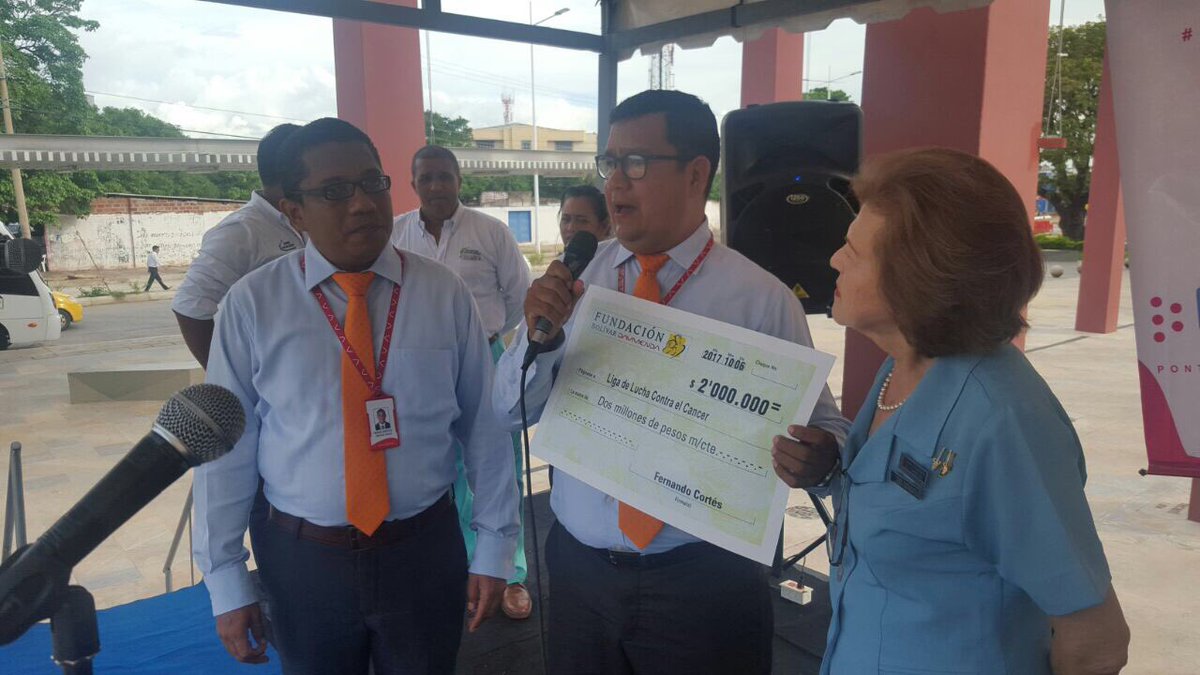 LigaCancerCesar's tweet photo. #CifraRadiotón: $42.831.000 nuevo reporte de donación.  Seguimos esperando su apoyo. #ModoRadioton #Valledupar https://t.co/Q52uGltyaI