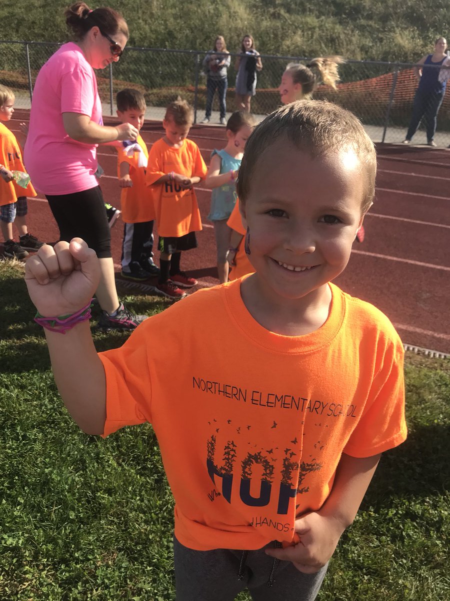 jovteach's tweet photo. This K crew rocked their first #race4ed! It was a fun-filled morning on the track as we worked to raise 💰 for our school #WeAreNorthern https://t.co/xnSjgDUJJU