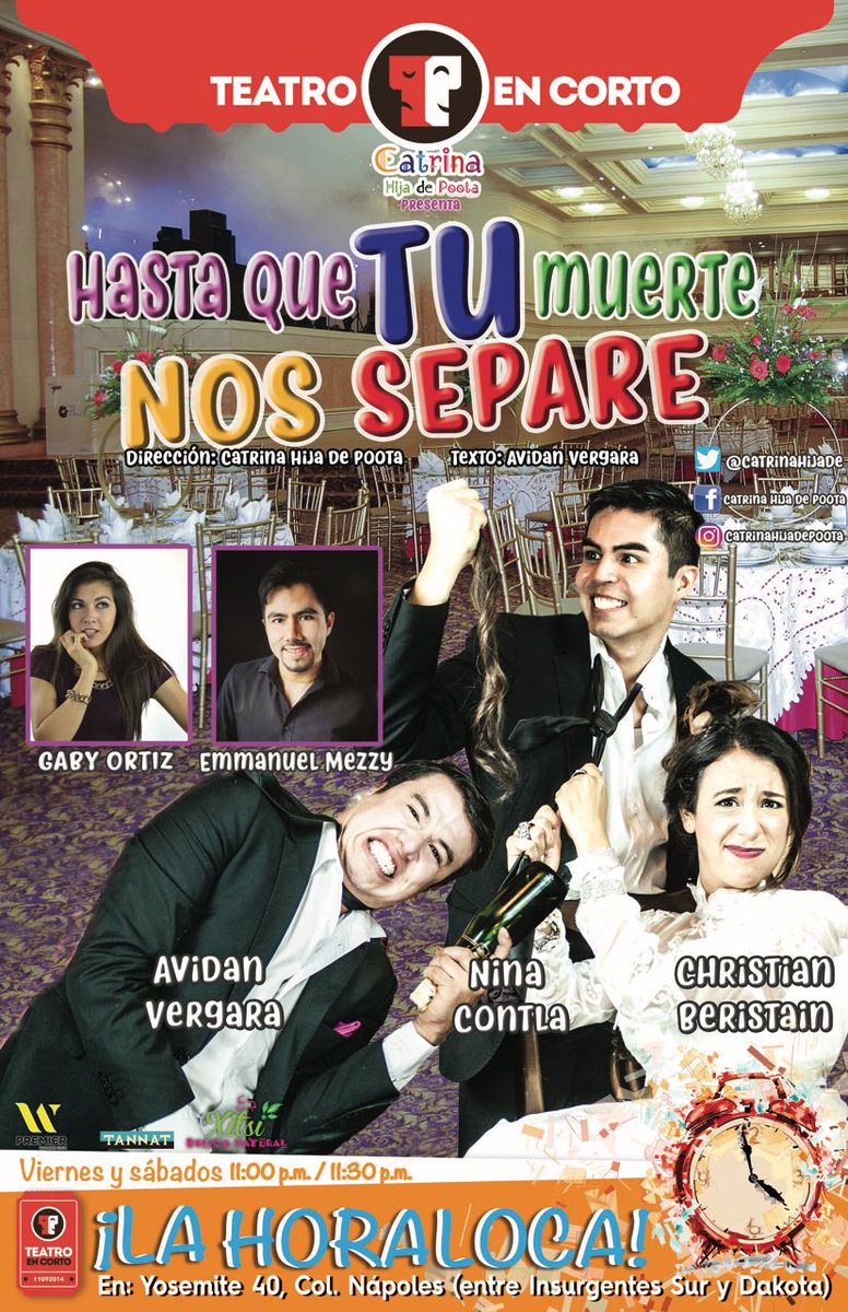 catrinahijade's tweet photo. HOY ESTARÉ EN @TeatroEnCorto  #Nápoles con mis niños de La Hora Loca. Allá nos vemos!!! https://t.co/FjaUpCUob7