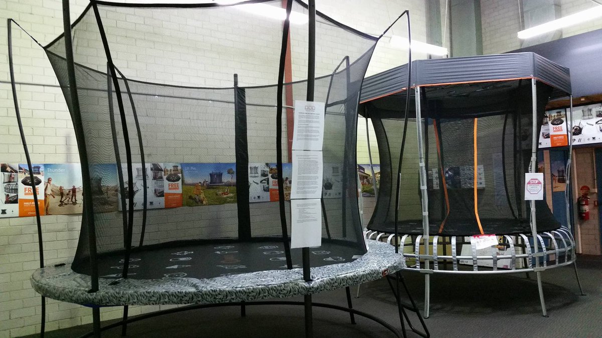 Buy_My_Things's tweet photo. VULY SHOWROOM open today from 10am to 2pm at the back of our Hornsby Store, pop in for a look.....or a bounce :) #vuly #showroom #trampoline https://t.co/CbOXYphLSC