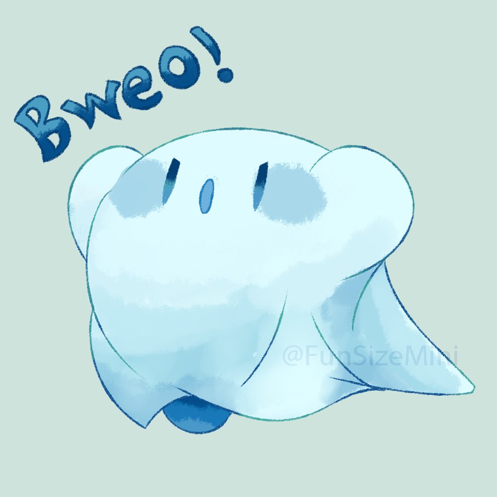 Funsizemini On Twitter Bweo Ghost Kirby S O