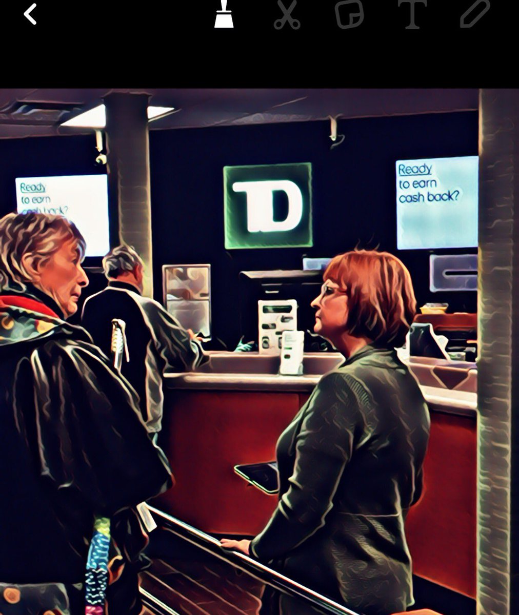 Our Csr Jackie Gale is always teaching our clients how to go Digital💚 #IAmDigitalReady #tdmobileapp <a href="/whiterockbob/">Bob Bezubiak</a> @MauroManzi_TD