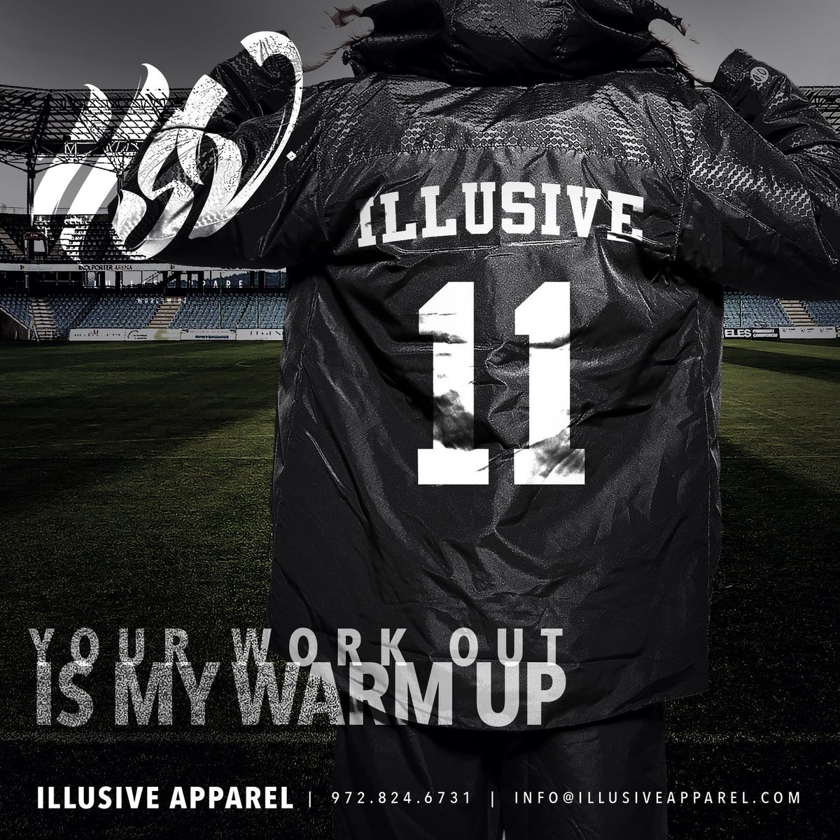 Don’t let a little cold front freeze up your game. Stay performance ready with our custom warmups. 
•
•
#squadgoals