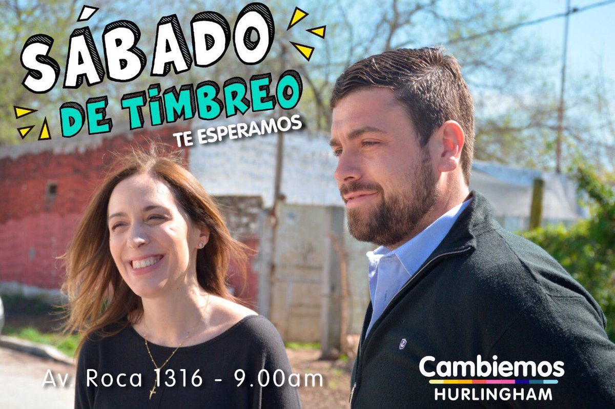 fredycarrascook's tweet photo. Mañana te esperamos para salir a escuchar a lo vecinos de Hurlingham! #CambiandoJuntos https://t.co/CKH9zmPov6