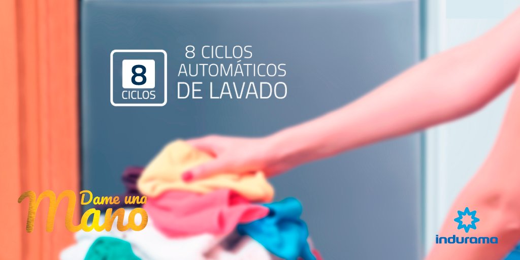 InduramaPeru's tweet photo. ¡Tu lavado al alcance de una botón! https://t.co/IZBLtAUIzU