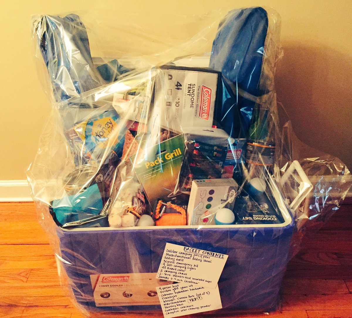 #JeffersonSchoolFallFestival. Check out the camping basket you could win. 10/14 11-3pm.