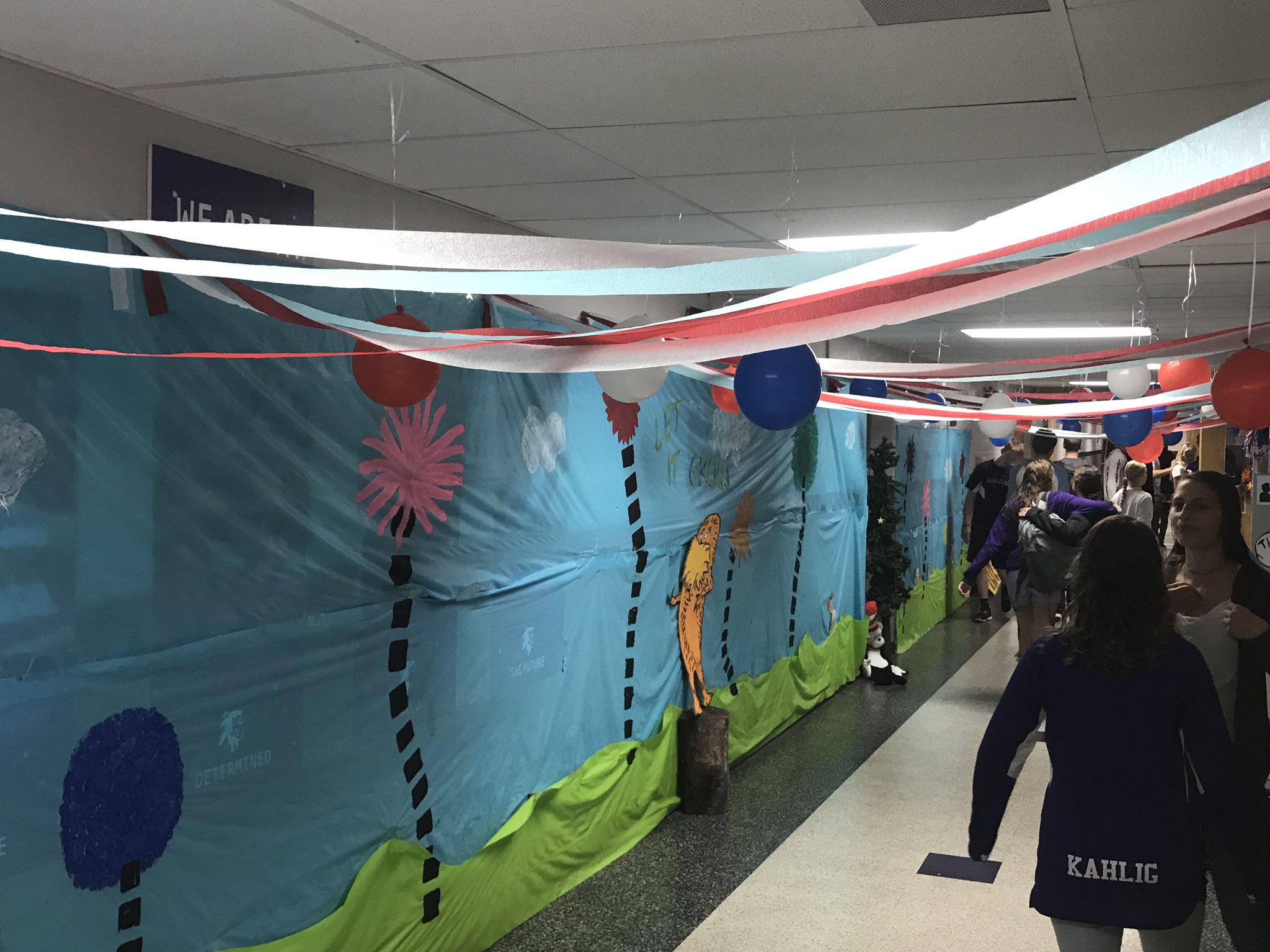 Fort Recovery on Twitter "Hallway decorations means Week