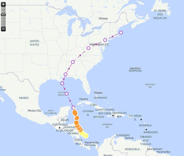 SportsLineNews's tweet image. #Nate! #TropicalStormNate! Tracking towards warm Golf Of Mexico waters! #SimpleTracking! #NoHypeTracking! Be prepared! @AlexDonno @BigOShow