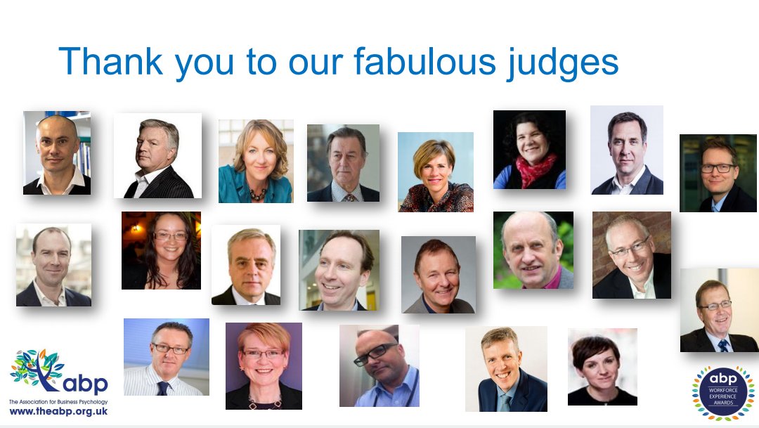 ABPsychologists's tweet photo. #ABPawards2017 winners will be announced at Gala dinner Fri 13 Oct. Huge thanks to all our esteemed judges for their invaluable contribution https://t.co/3gajxiycyO