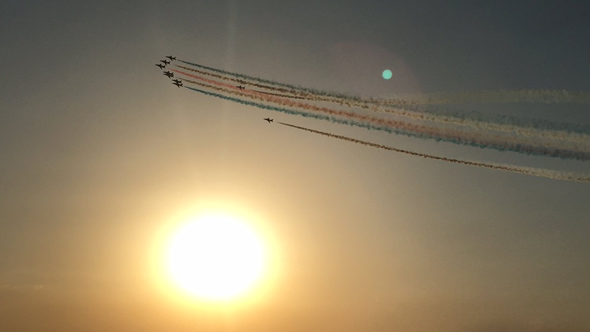 soumzz's tweet photo. #RedArrowsInQatar it was awesome experiance... https://t.co/4ND4KBIz4A