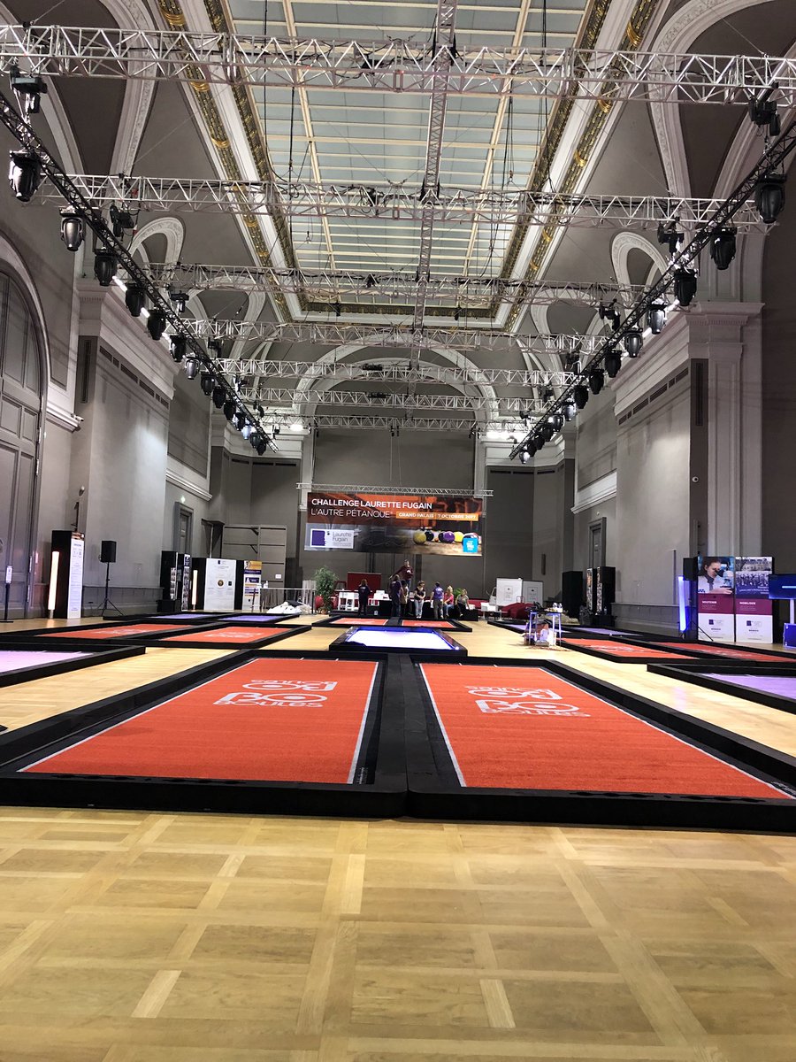 AssoALF's tweet photo. Après +de 14h de montage les bénévoles sont au dodo demain nous fêterons nos 15 ans avec le challenge L’Autre Pétanque et se sera the Event! https://t.co/oYxUKNA79D