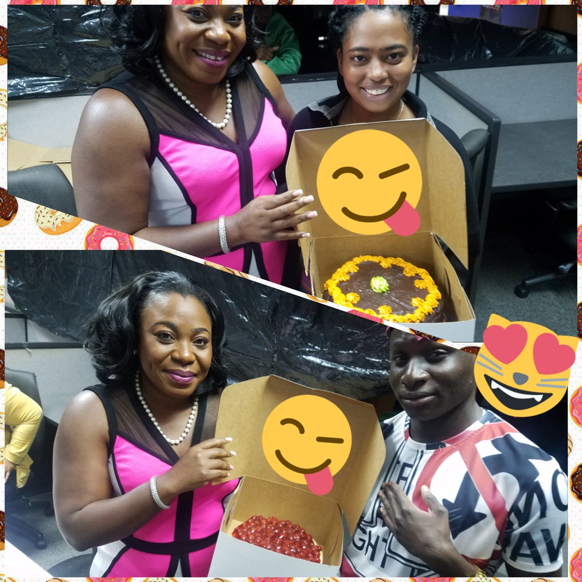 KingKris94's tweet photo. Winner! Winner!
Cheese cake for @JohnNathanJr.
Chocolate cake for @Shaiyeid
Day well spent! @Daniel_S181 next time you can place an order! https://t.co/Bt8iOTs4Vv