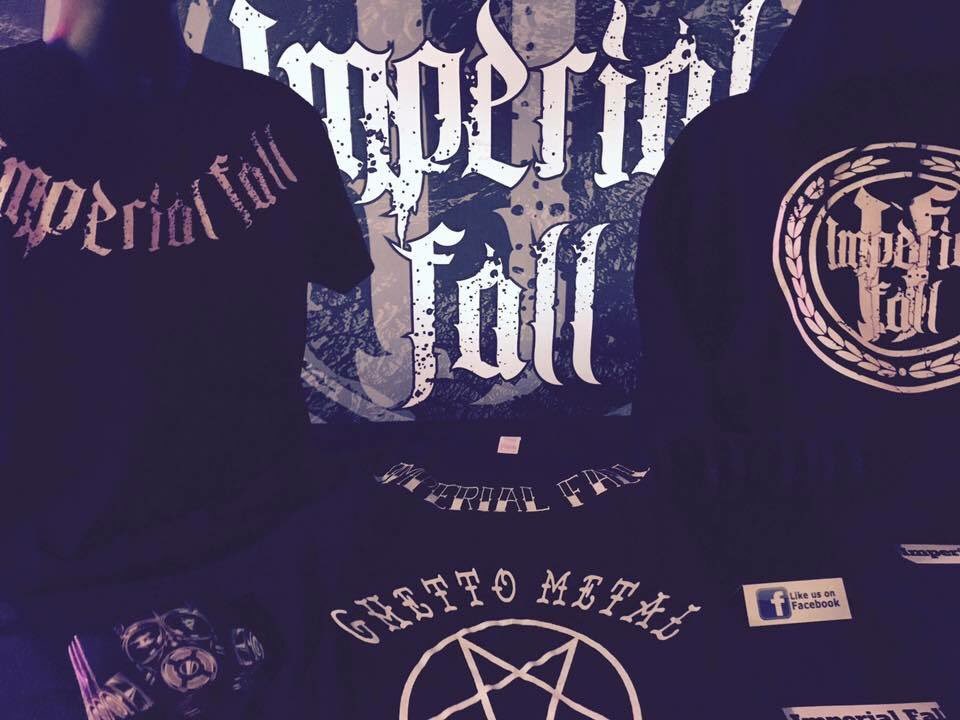 ImperialFall1's tweet photo. Grab some killer I.F. gear at our next show Saturday, Oct 21st supporting @PopEvil #ImperialGear #BounceMotherFucker #GhettoMetal https://t.co/S6OMTVqkxA