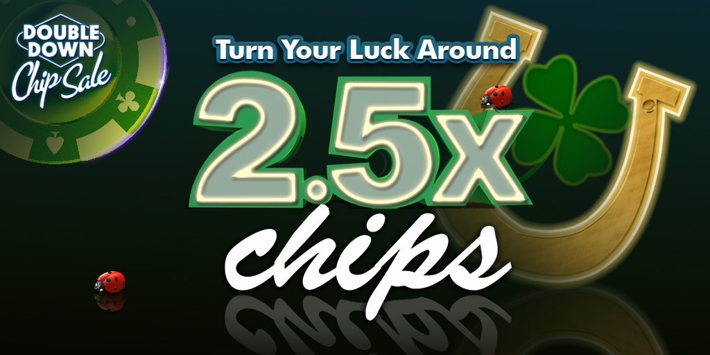 doubledwncasino's tweet image. Get lucky this Friday the 13th with 2.5X chips in every package!

Pick up 150,000 FREE chips &amp;amp; buy now: bit.ly/2yMEqFJ
Code TMFFCQ