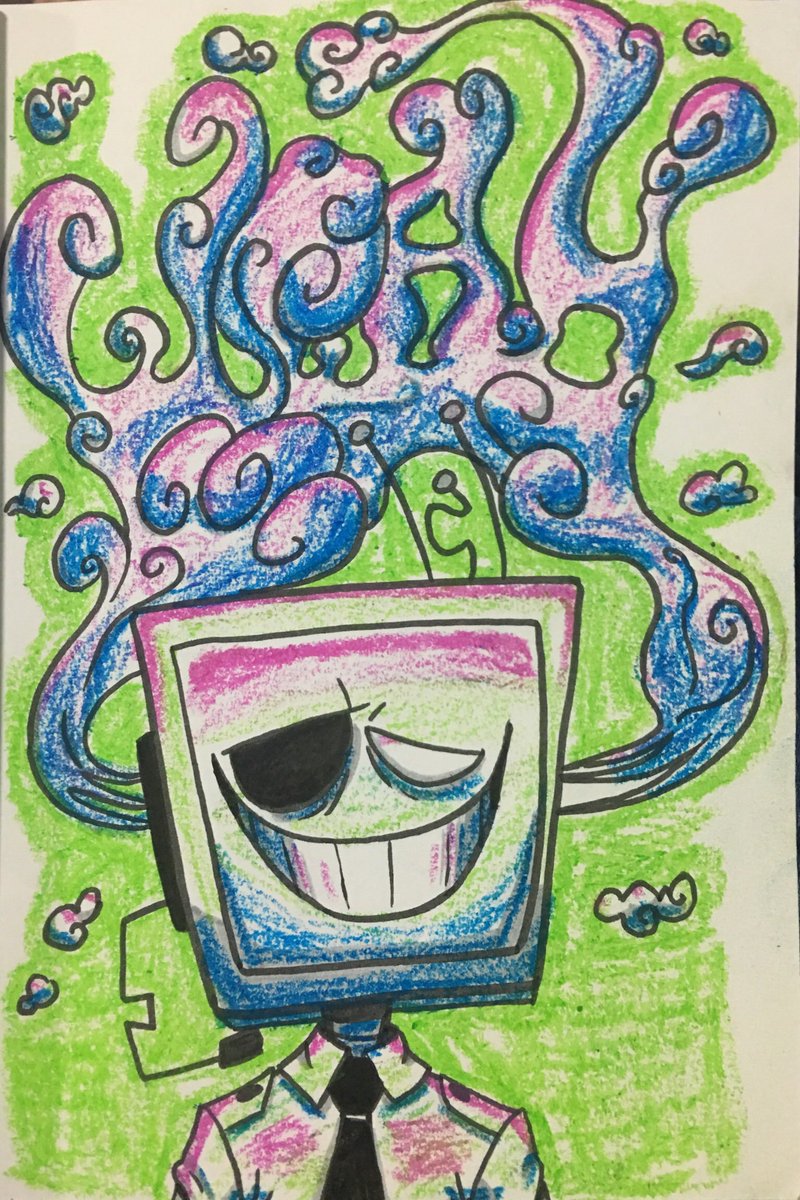 Drugs are bad kids #inktober #inktober2017