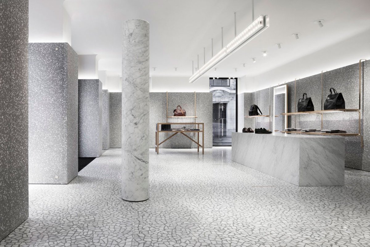 Architizer's tweet photo. The terrazzo renaissance has arrived. 👑 Here's how to specify terrazzo flooring: https://t.co/5TEASe7dLW #ArchitizerSource https://t.co/R0F9OpdJco