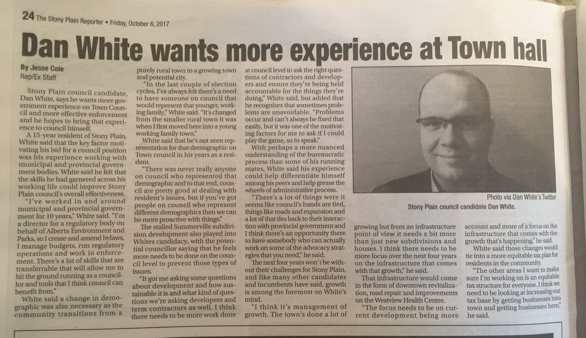 Thanks to Jesse Cole for the interview in the Reporter this week.
