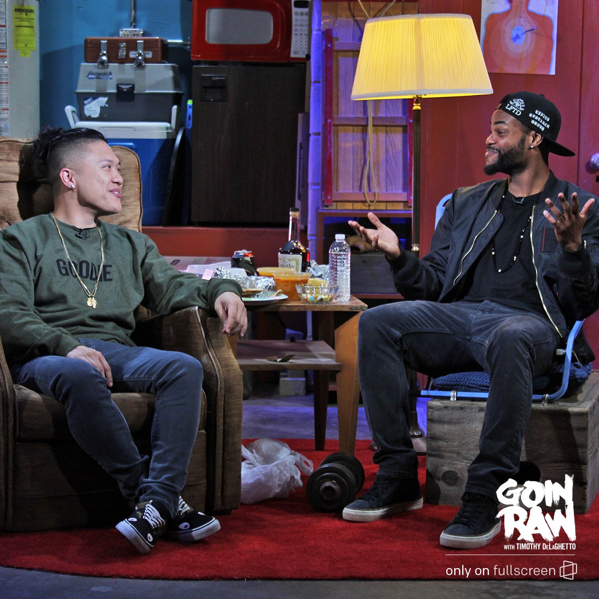 TimothyDeLaG's tweet photo. Watch TWO eps of #GoinRaw for FREE!
Watch me beat @KingBach at beerpong & learn about the gspot from @shanboody
https://t.co/PCEm73ZfYr https://t.co/dWWsplnmyy