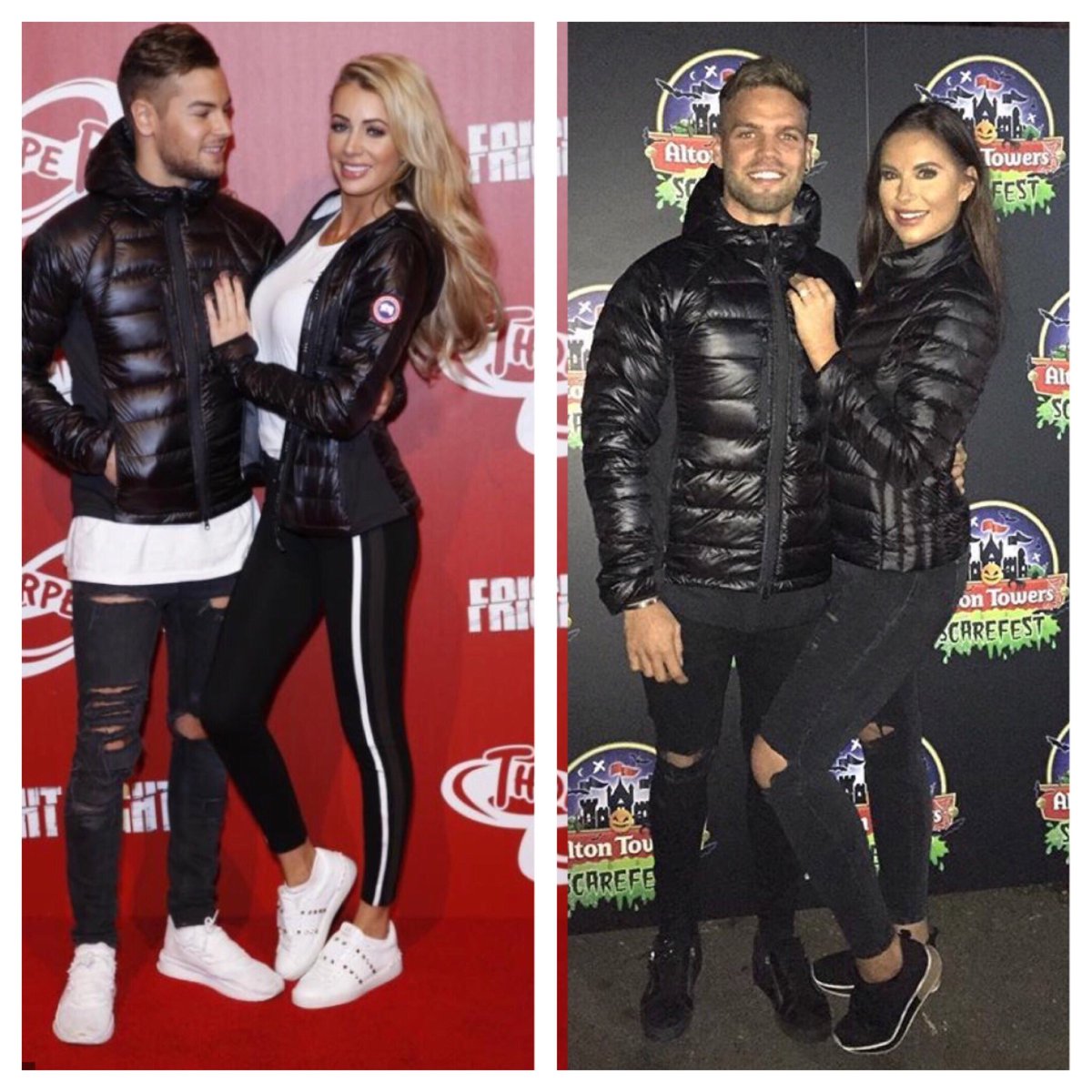 hughesfan_chris's tweet photo. Who wore it better 
Retweet for @oliviajade_att &amp; @chrishughes_22 💛
Like for @Jessica_Rose_UK &amp; @_DomLever https://t.co/9OSm3rWbce