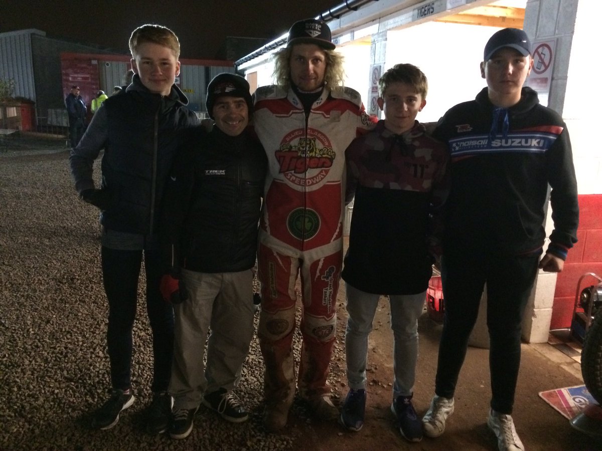 When Fife Cycle Speedway met <a href="/aaronsummers88/">aaron summers</a> 🏁😀👍 top guy