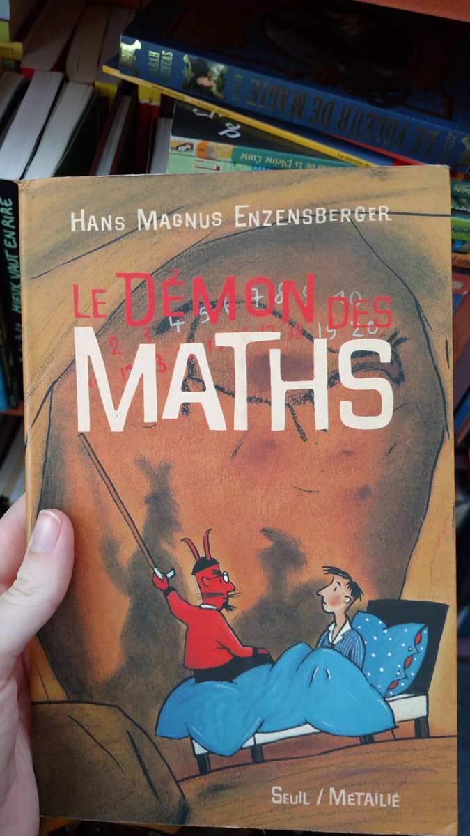 Found a book called "The Math Demon" in Brussels. Guess what I'm reading next?