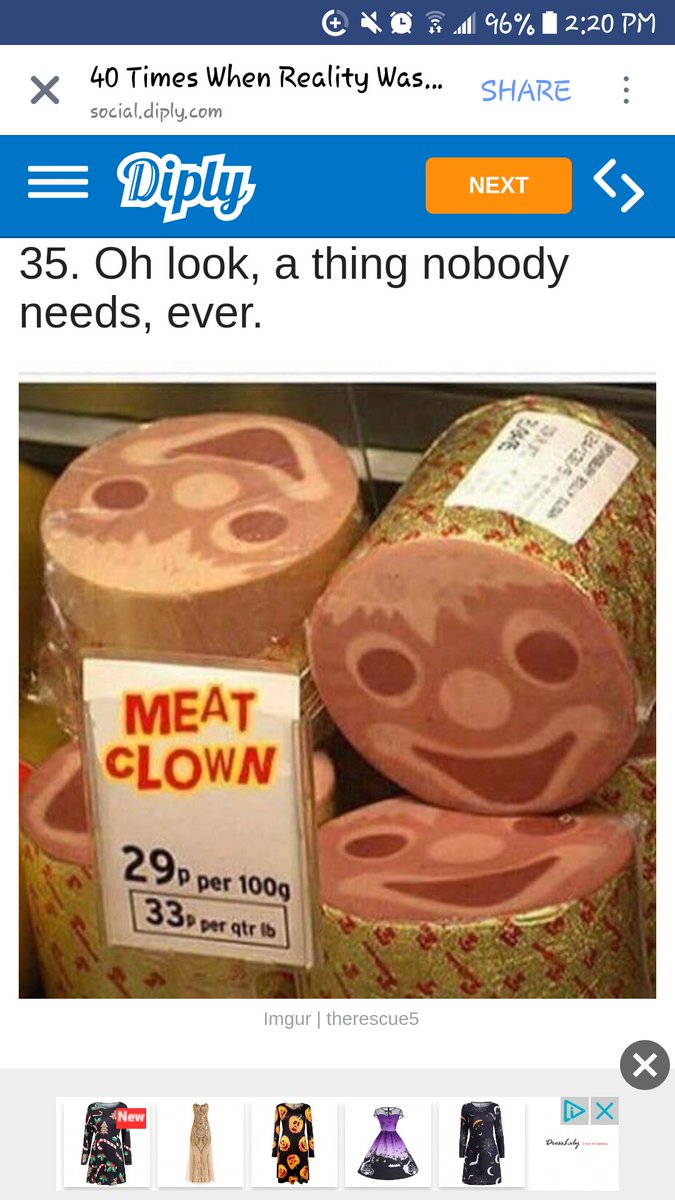 ddangersparkle's tweet photo. #why #icantunlook #norcanyou #clownmeat #omg #itsarealthing https://t.co/Z9I9bKwGES