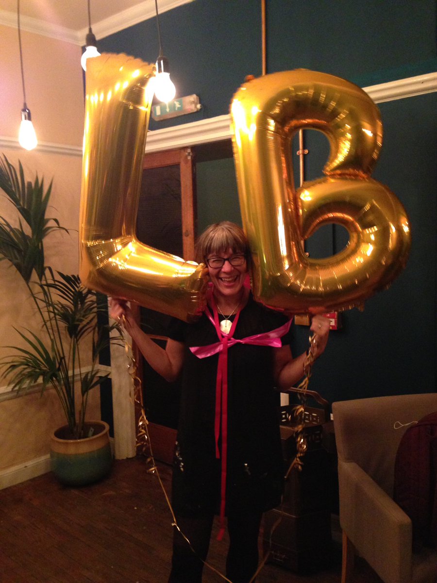FuelTheatre's tweet photo. What a night! Thank you to @LouiseBLou for everything #lbparty https://t.co/qzPKDZ0nwD
