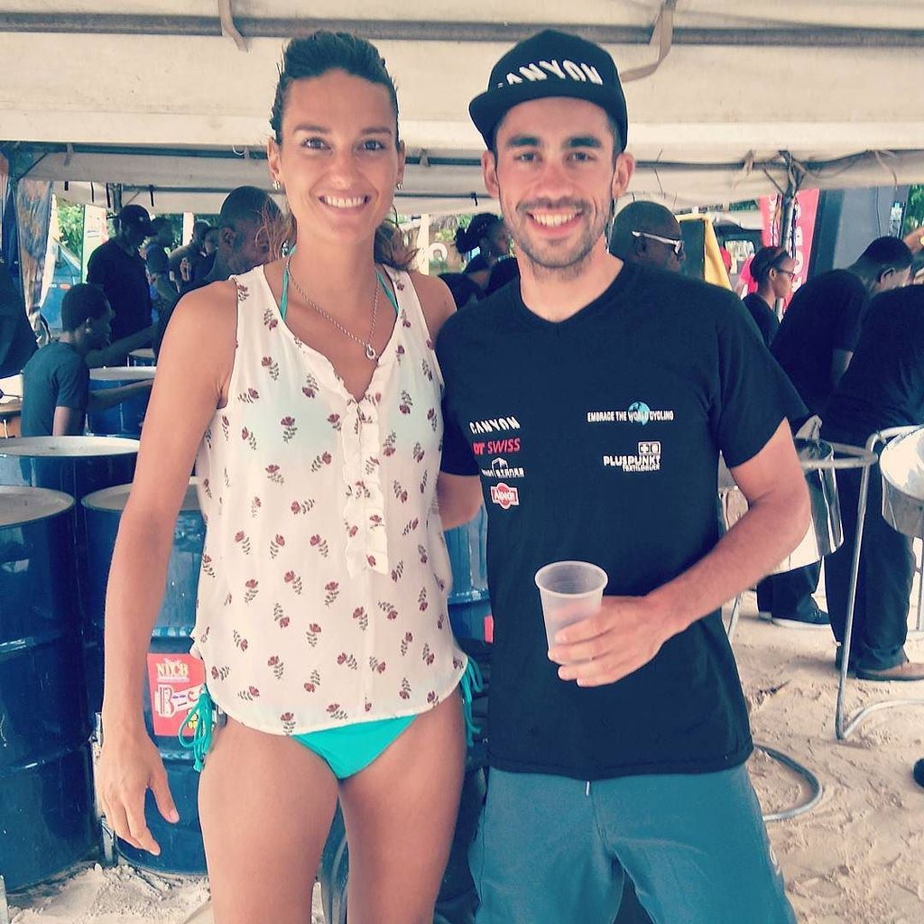 ENITRacingTeam's tweet photo. Awesome time at the #touroftobago as a guestrider for @embracetheworldcycling meeting @audreylemieux2.

#ticc2017 … https://t.co/dAdEqm1IKV https://t.co/yMuY9fJbML