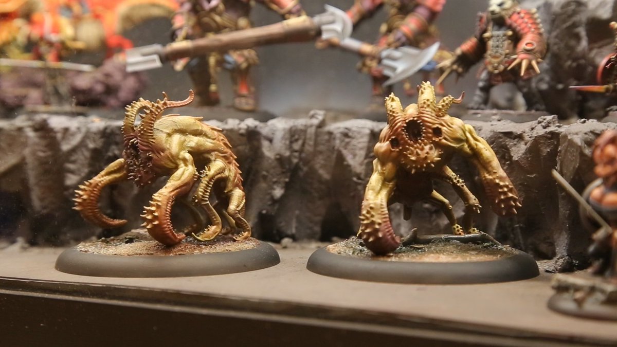 A mini from CMON Expo 2017. It doesn't seem to have a head to it... #cmon #cmonexpo #miniatures #boardgames #documentary