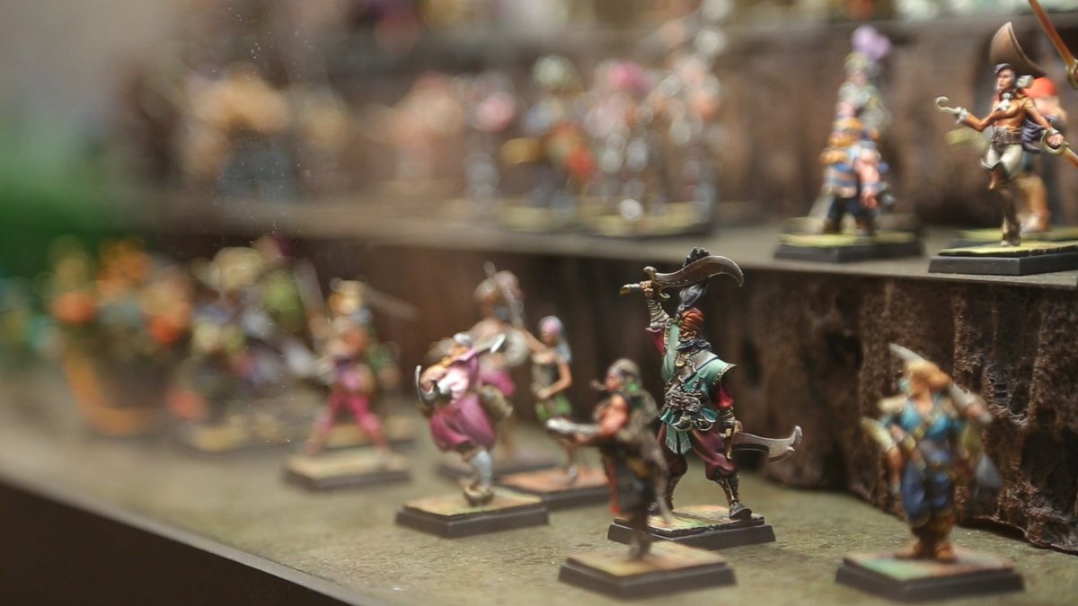 A swashbuckling pirate mini at CMON Expo 2017 #cmon #cmonexpo #coolminiornot #boardgames #game #Atlanta