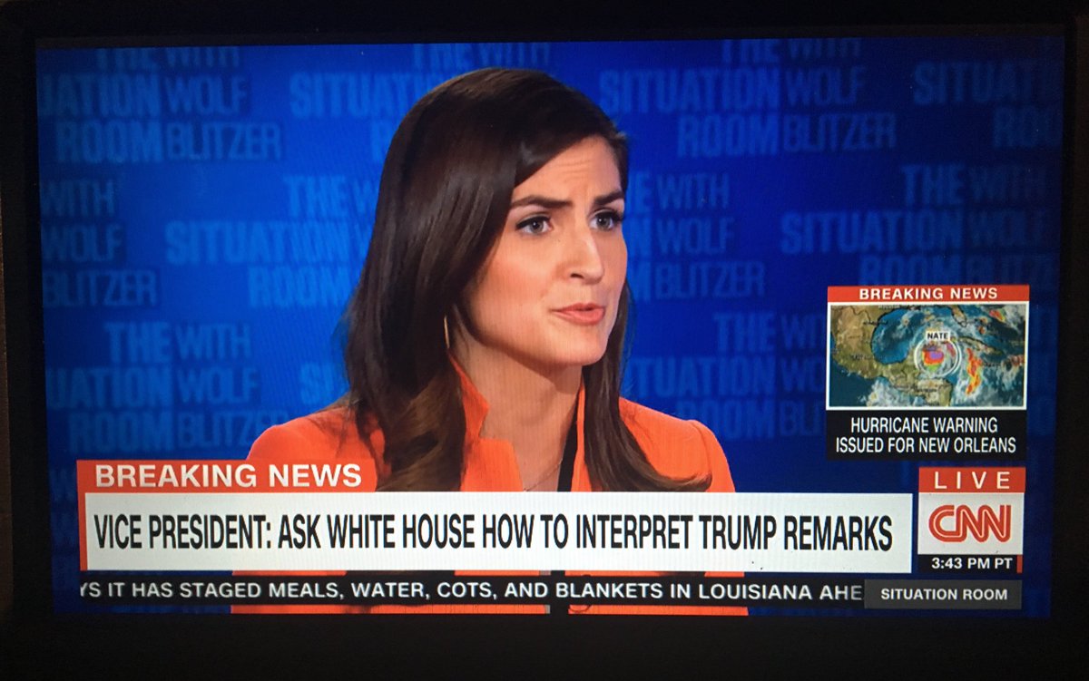 Kaitlan Collins on Twitter "I think my look here says it all.…