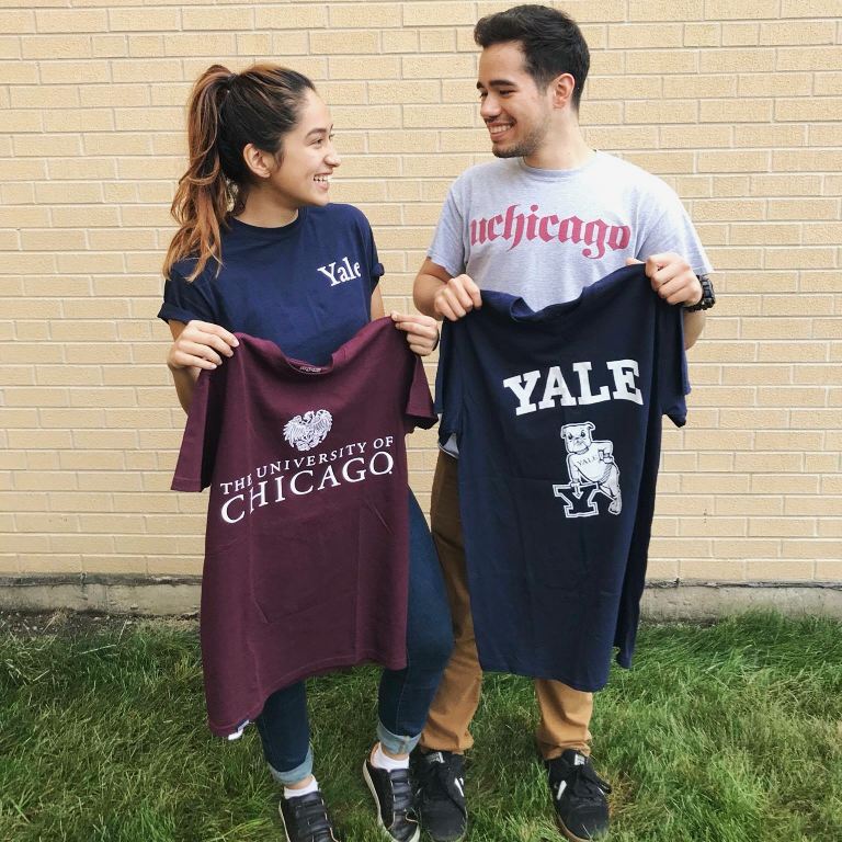 Leslie_Arcin's tweet photo. Best friends since fourth grade and this summer we did summer programs at #Yale and #UChicago. We are #latinoexcellence and #leydenpride https://t.co/W6jDB1pHLi