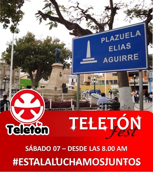 chsjd_chiclayo's tweet photo. Ya comenzó la Teletón ❤ 
Te esperamos mañana desde las 8.00am 🎉👭👬🎊
#EstaLuchamosJuntos 💪❤ https://t.co/4jcZzMZyFg