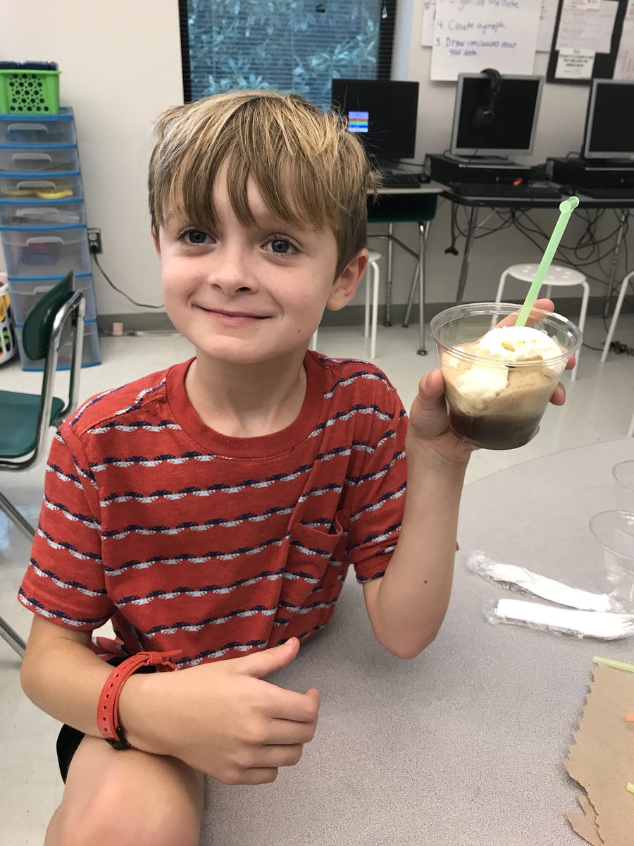 Kahrs3rdgrade's tweet image. What’s the “MATTER” in a root beer float? #solidliquidgas @paul_slovik #nhcschat
