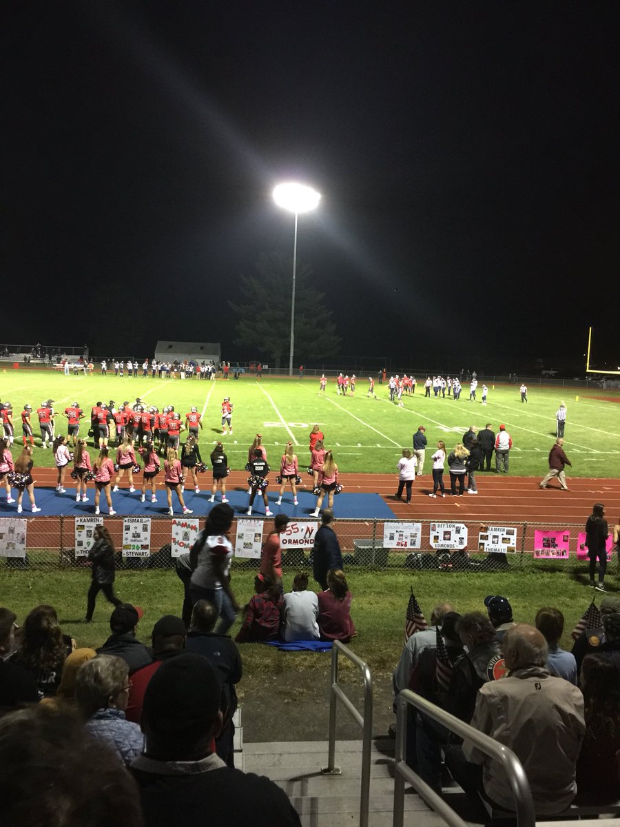 Silver Warriors recover a fumble!  Go Nisky!