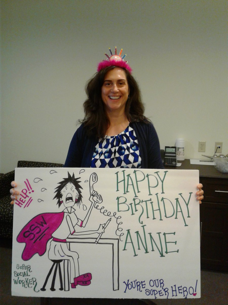 OrchardGroveHC's tweet photo. Happy Birthday to our AMAZING Social Worker Anne! Now, time for cake 😀 #RomeoProud @TrilogyLiving https://t.co/FMYY87kmLz