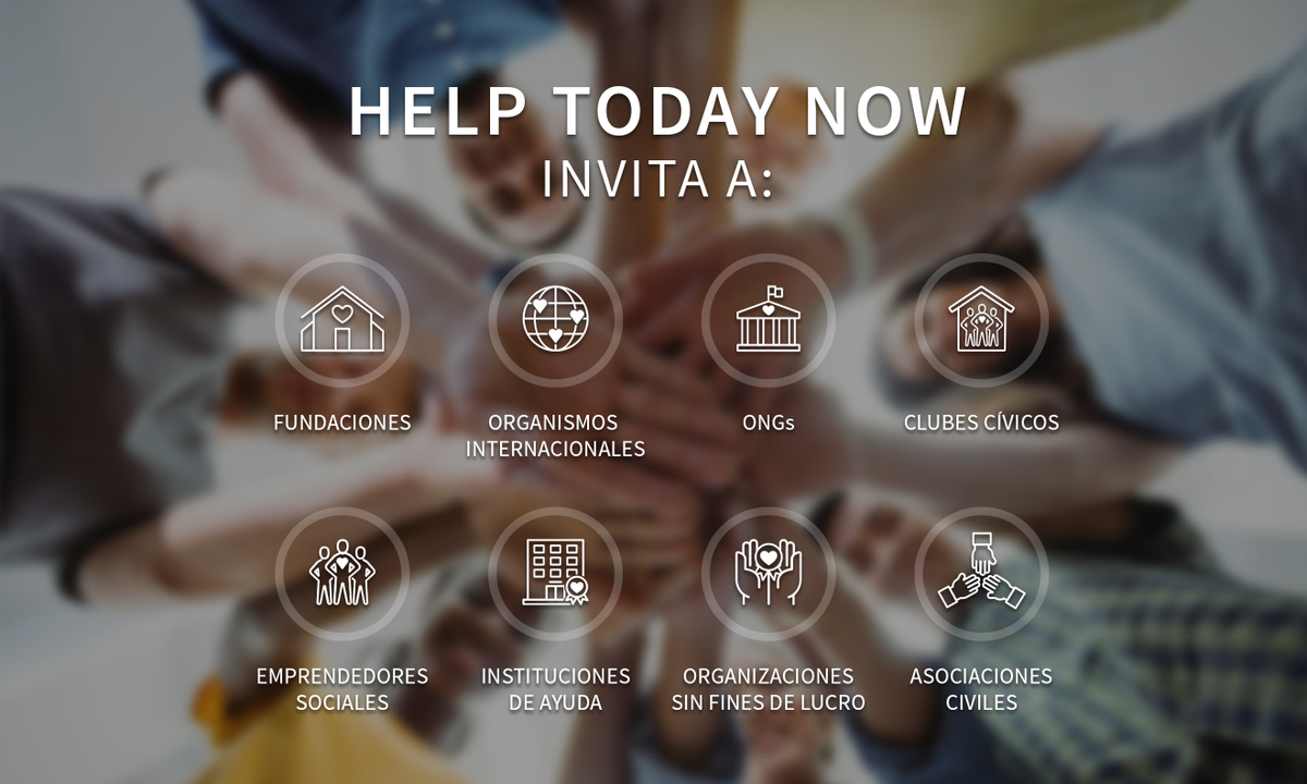 FundacionHTN's tweet photo. Eres una #entidadsolidaria? ingresa a https://t.co/ggHzQOOFKV y confirma tu asistencia para el pre lanzamiento de Help Today Now. https://t.co/YajKvjtZmX