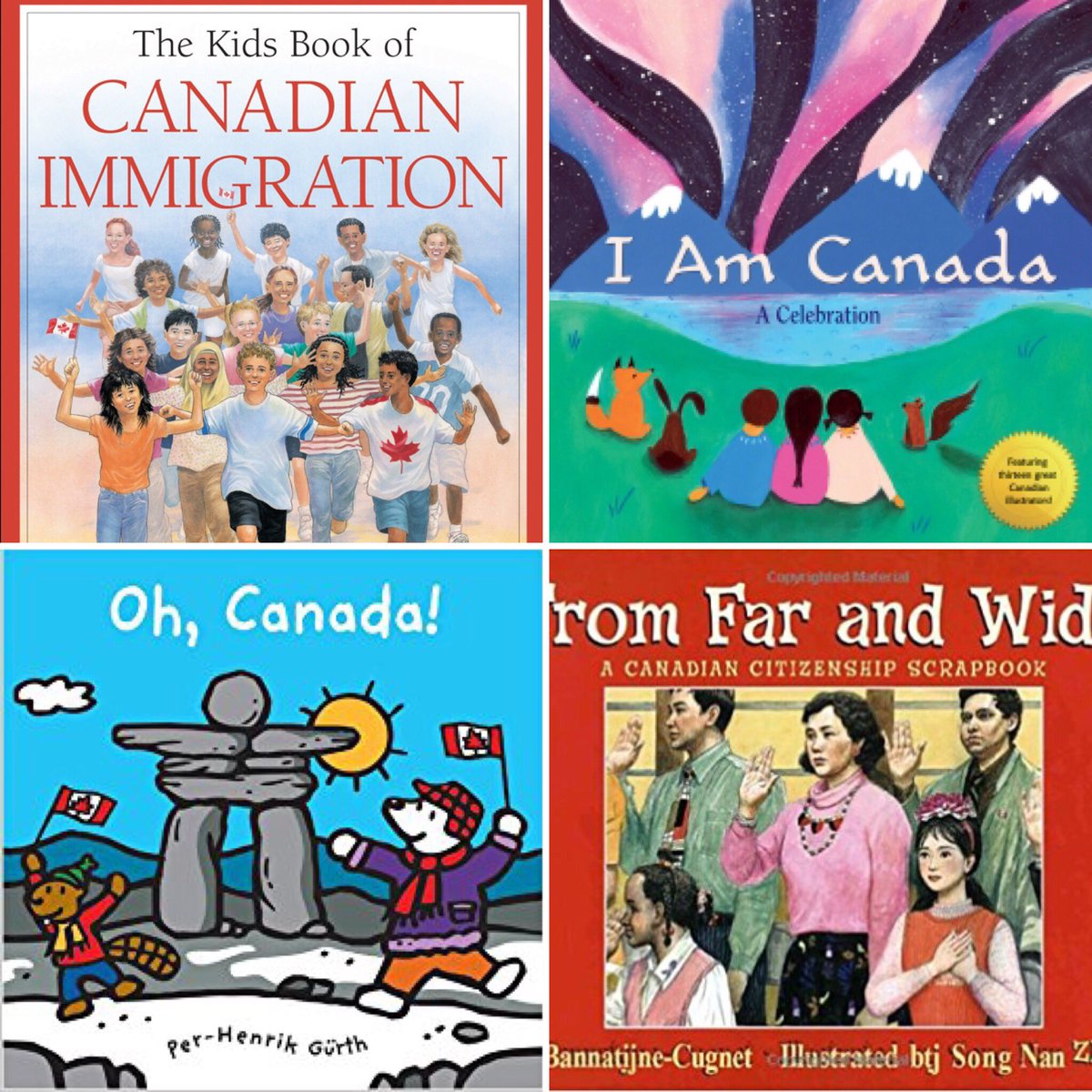 ShanMills's tweet photo. Favourite reads to help celebrate #CanadianCitizenshipWeek #mcneelylibrary #rtla38 https://t.co/tBB9wpD4xM