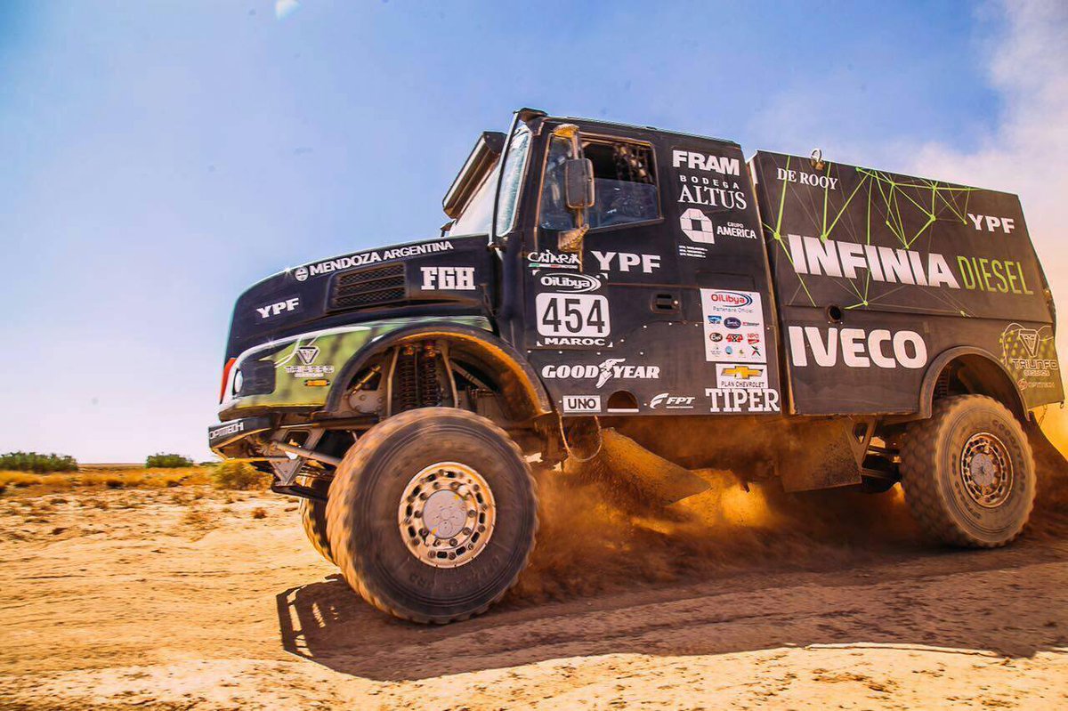 #RallyeOilibyaMarroc Etapa1PRIMEROS Fantástico trabajo del Team Argentino en Iveco 454 <a href="/YPFoficial/">ypfoficial</a>  @Tiperautopartes <a href="/OptitechOficial/">Optitech</a>