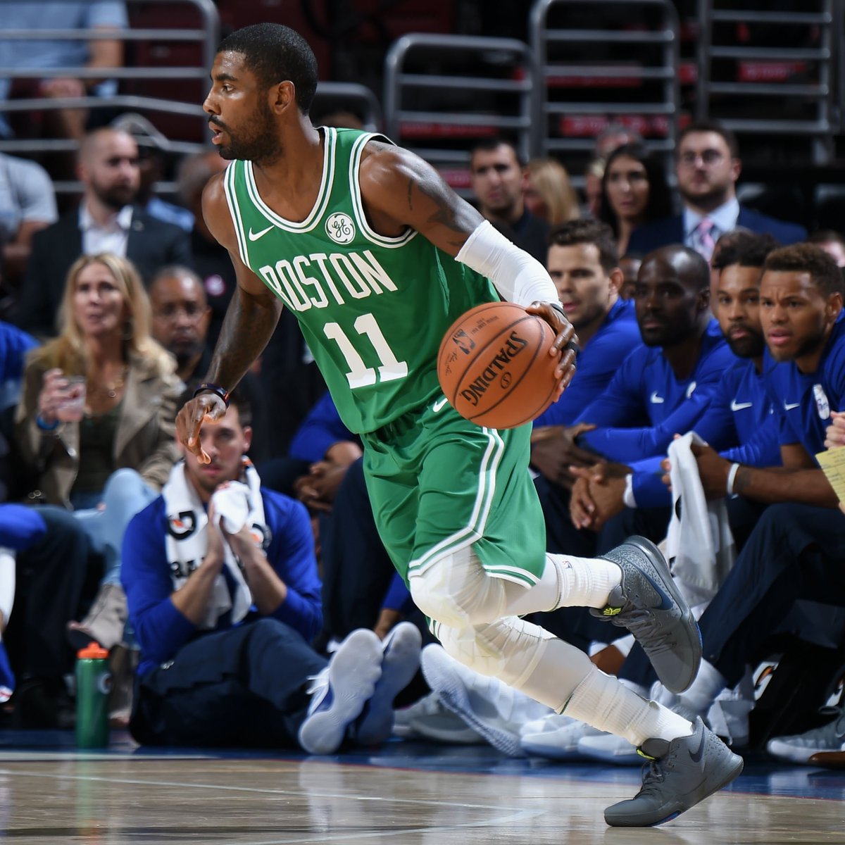 kyrie wearing kyrie 3