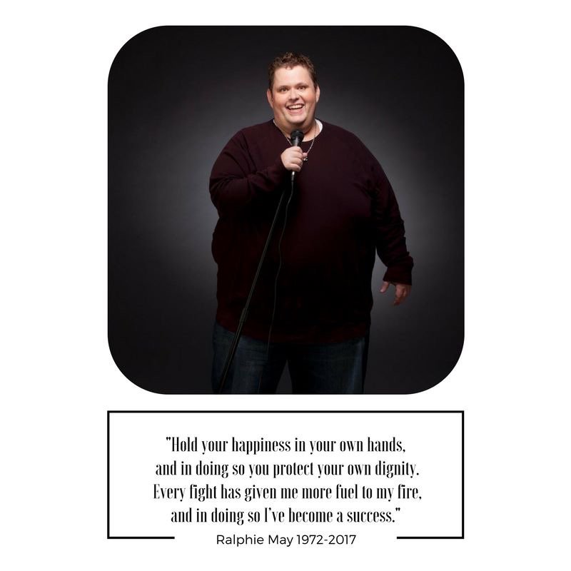 It’s with heavy heart that we honor the passing of comedian <a href="/Ralphie_May/">Ralphie May</a> 

Thank you for bringing such joy to all of us

#RIP