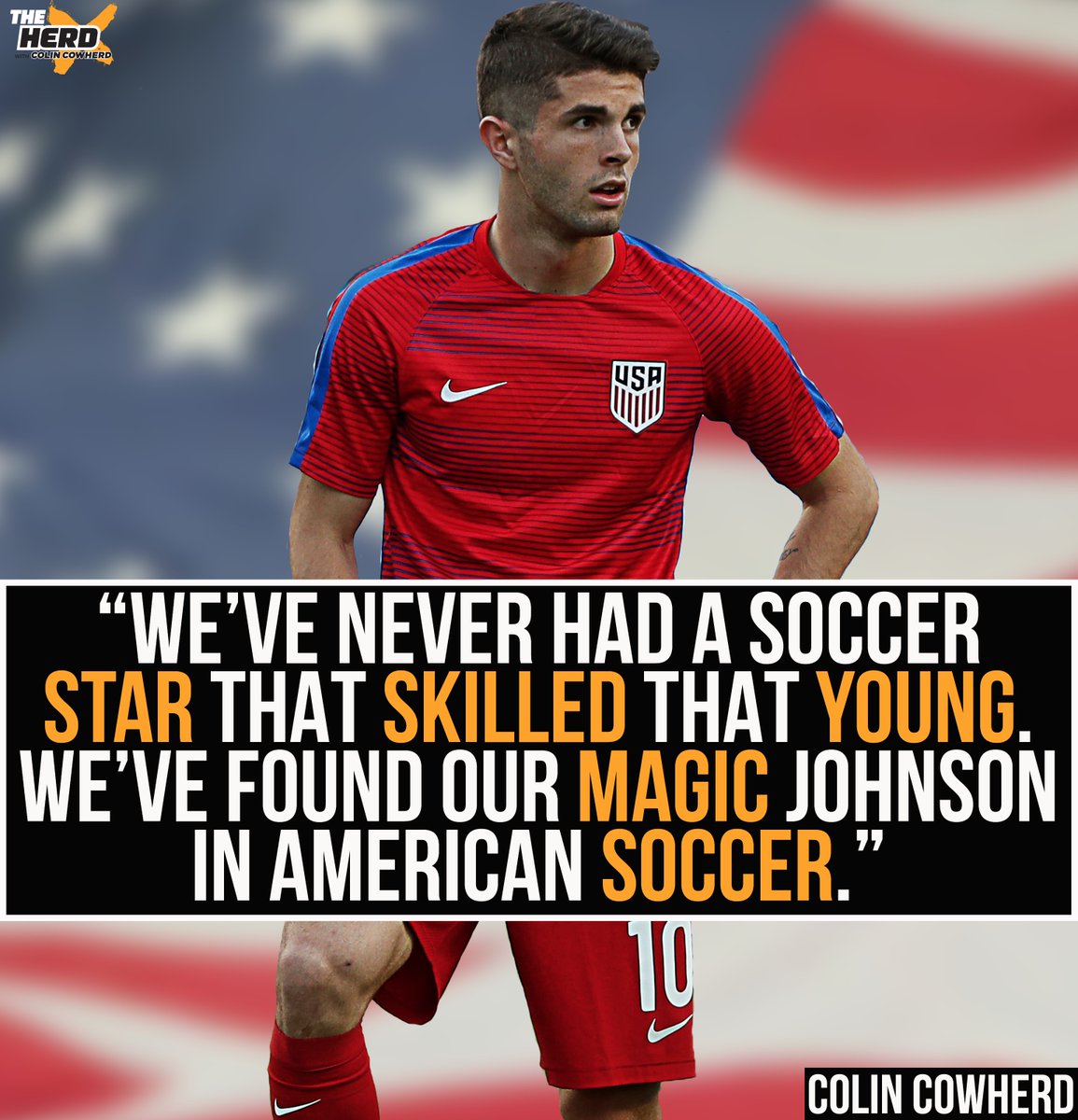 FOXSports's tweet photo. The Kid is magic.

via @TheHerd https://t.co/R7yivKerVJ