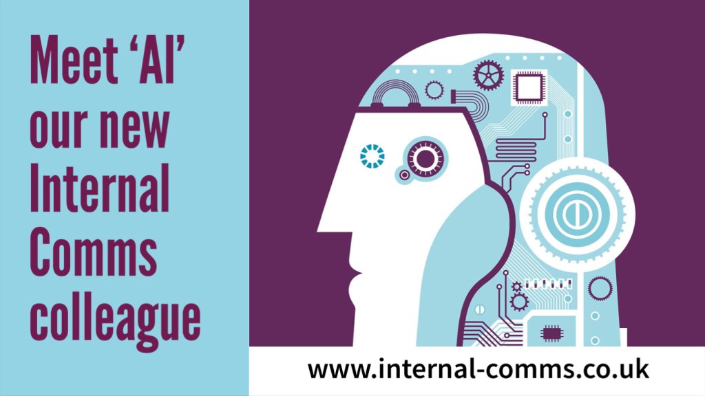 zayahmainwaring's tweet image. Meet ‘AI’ our new Internal Comms colleague internal-comms.co.uk/2017/10/07/mee…