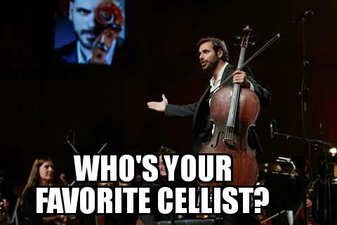 It's @hausercello all the way 😍