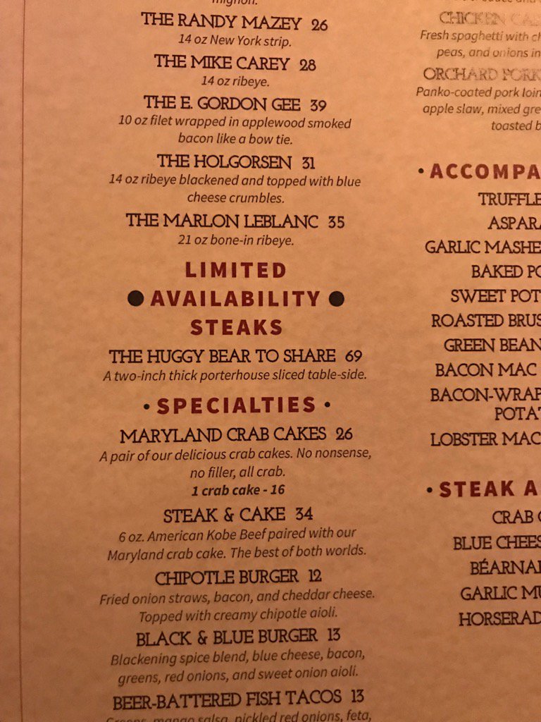 SethOnHoops's tweet photo. You know you are in Morgantown when you can order The Huggy Bear to Share! @WVUhoops https://t.co/YSrcIOA0Mf