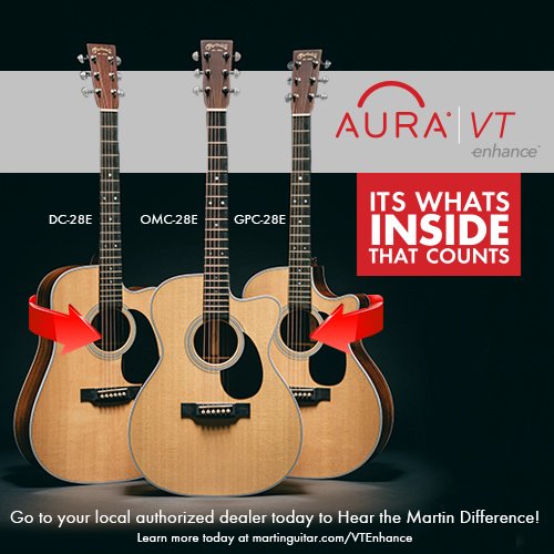 MartinGuitar's tweet photo. No control holes are cut into the side of your guitar with the #VTEnhance.
https://t.co/cOg5lWYDF7 @Fishman_Music https://t.co/21f4l02pCP