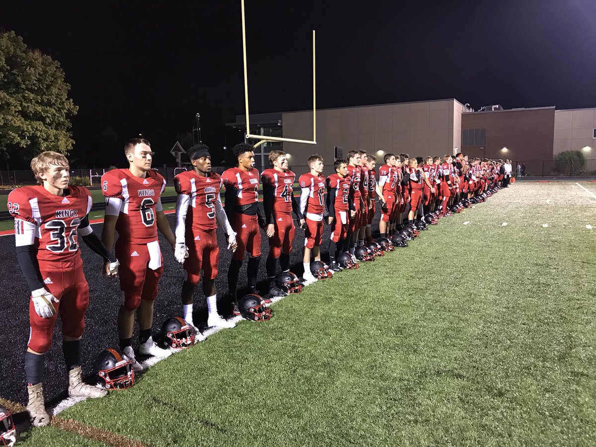 kuch_jr's tweet photo. Kings rocking the new Red on Red look tonight for HC! #riverdeephoco #hscolorrush @GregArmstrng @AdcraftPrint https://t.co/pId0rX8t59
