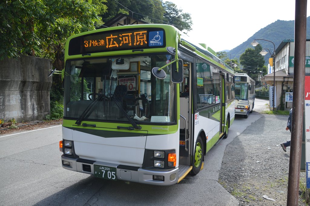南アルプス林道バス 南アルプス林道バス